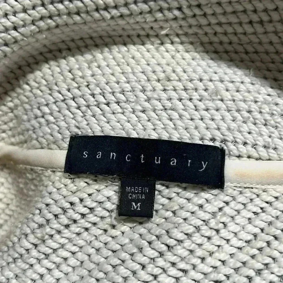 Sanctuary Dunaway Cowl Neck Pullover Sweater Milk - Picture 6 of 6